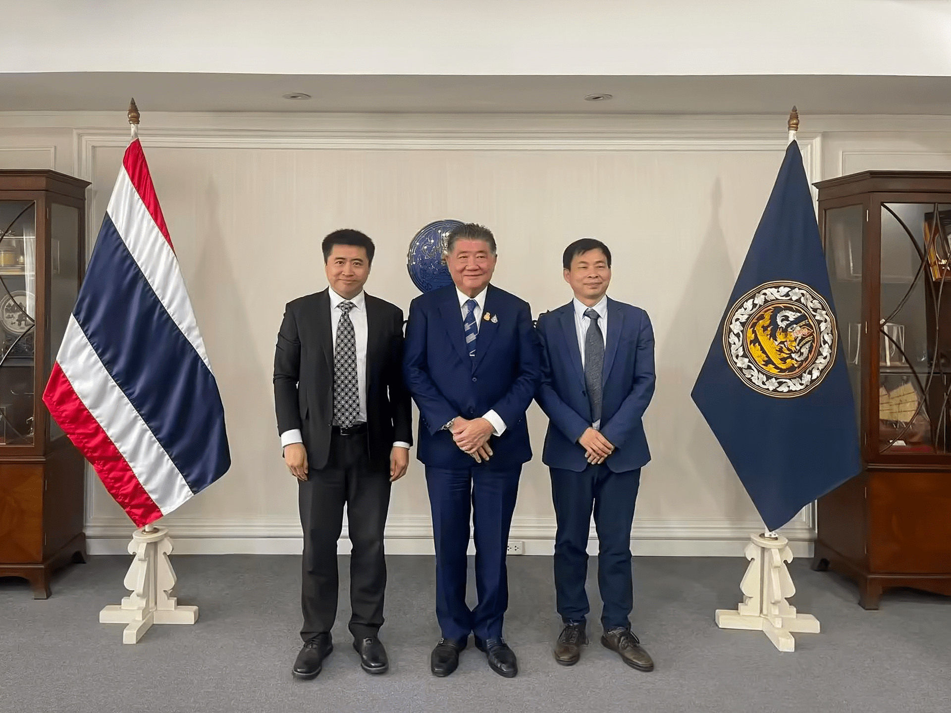 Thai Deputy Prime Minister, Geely Radar CEO and CFO 